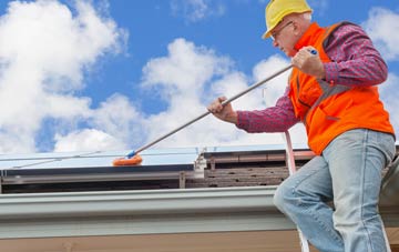 Fold Head soft wash roof cleaning